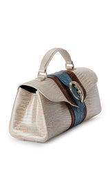 BRAHMIN Dayan Satchel Handbag