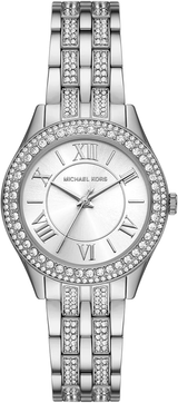 Michael Kors Womens Harlowe Silver Watch
