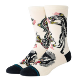 Stance Mens Battle Medium Cushion Crew Socks