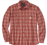 Carhartt Mens Rugged Flex Relaxed Fit Long Sleeve Button Down Shirt