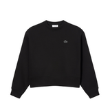Lacoste Womens Oversized Cotton Sweatshirt