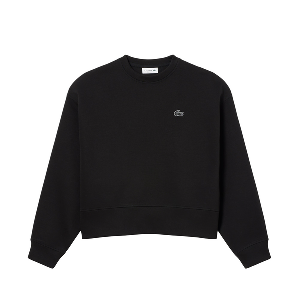 Lacoste Womens Oversized Cotton Sweatshirt