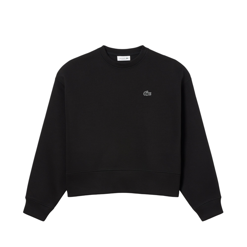 Lacoste Womens Oversized Cotton Sweatshirt