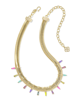 Kendra Scott Kelsey Statement Gold Necklace