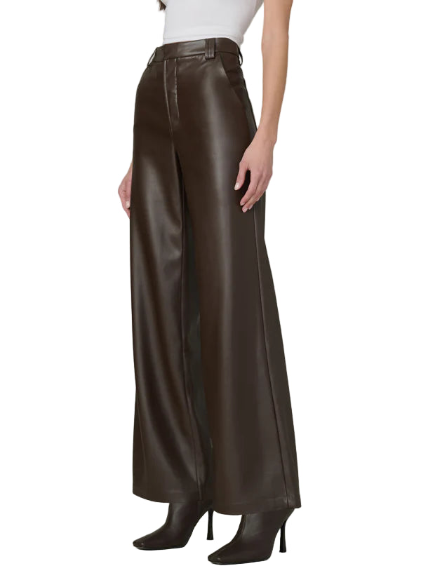 Joe's Jeans Womens Mia Vegan Leather Trousers