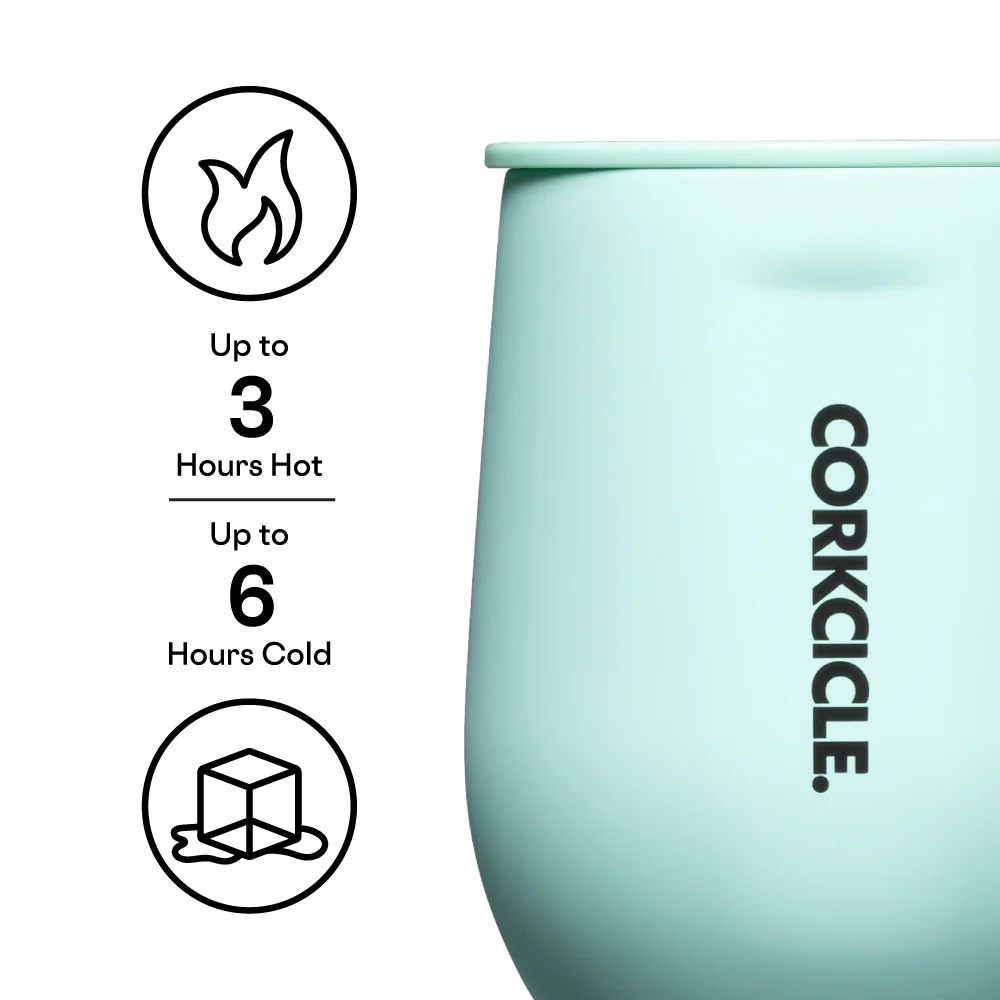 Corkcicle Neon Lights Stemless Wine Cup - 12 oz.