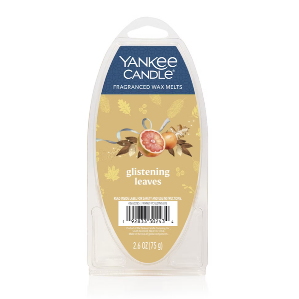Yankee Candle Wax Melts 6-Packs - Glistening Leaves