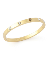 Kurt Geiger Clear Crystal Eagle Hinged Bangle Bracelet