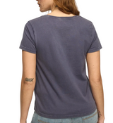 Lucky Brand Womens Rolling Stones Americana Classic Crew Short Sleeve T-Shirt