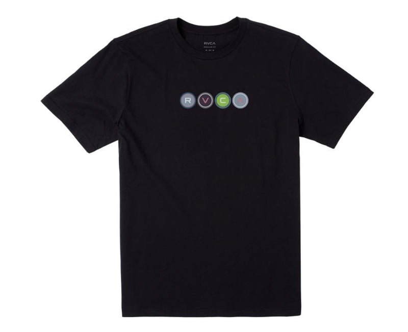 RVCA Mens Metro Short Sleeve T-Shirt