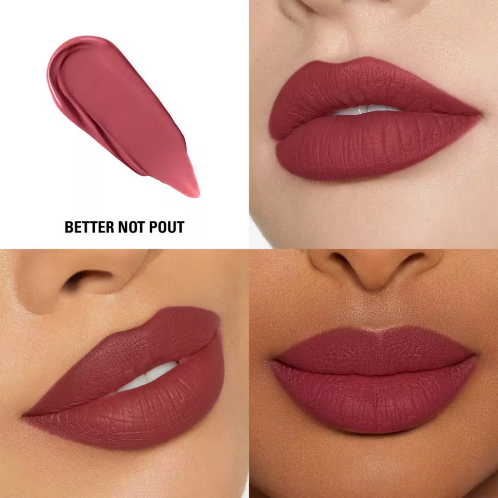 Kylie Cosmetics Matte Lip Kit - Better Not Pout – ShopCGX Kylie Cosmetics Matte Lip Kit - Better Not Pout – ShopCGX
