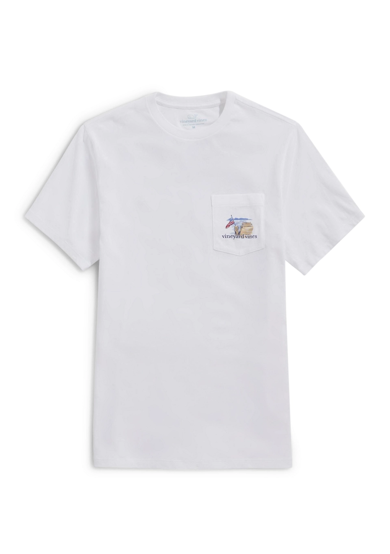 Vineyard Vines Mens Golf Swing Short Sleeve Pocke T-Shirt