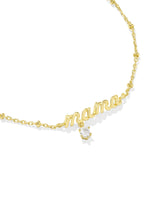 Kendra Scott Mama Crystal Delicate Bracelet - Gold-Plated