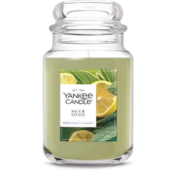 Yankee Candle Original Large Jar Candle - Sage & Citrus