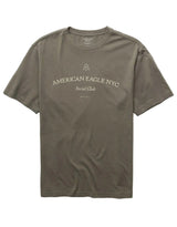 American Eagle Mens AE Logo Graphic Short Sleeve T-Shirt