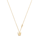 Coach Butterfly Pendant Necklace