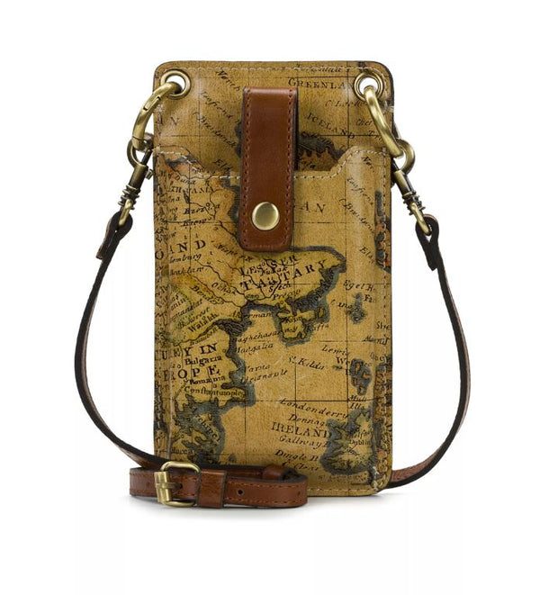 Patricia Nash Farleigh Phone Crossbody Handbag and Scarf Boxed Set