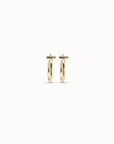 UNOde50 It's Electrifying Roung Earrings - 18K Gold-Plated