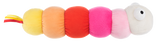 Ganz 14" Wiggle Worm Rattle - Pink