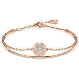 Swarovski Sublima Bangle Bracelet - White, Rose gold-tone plated