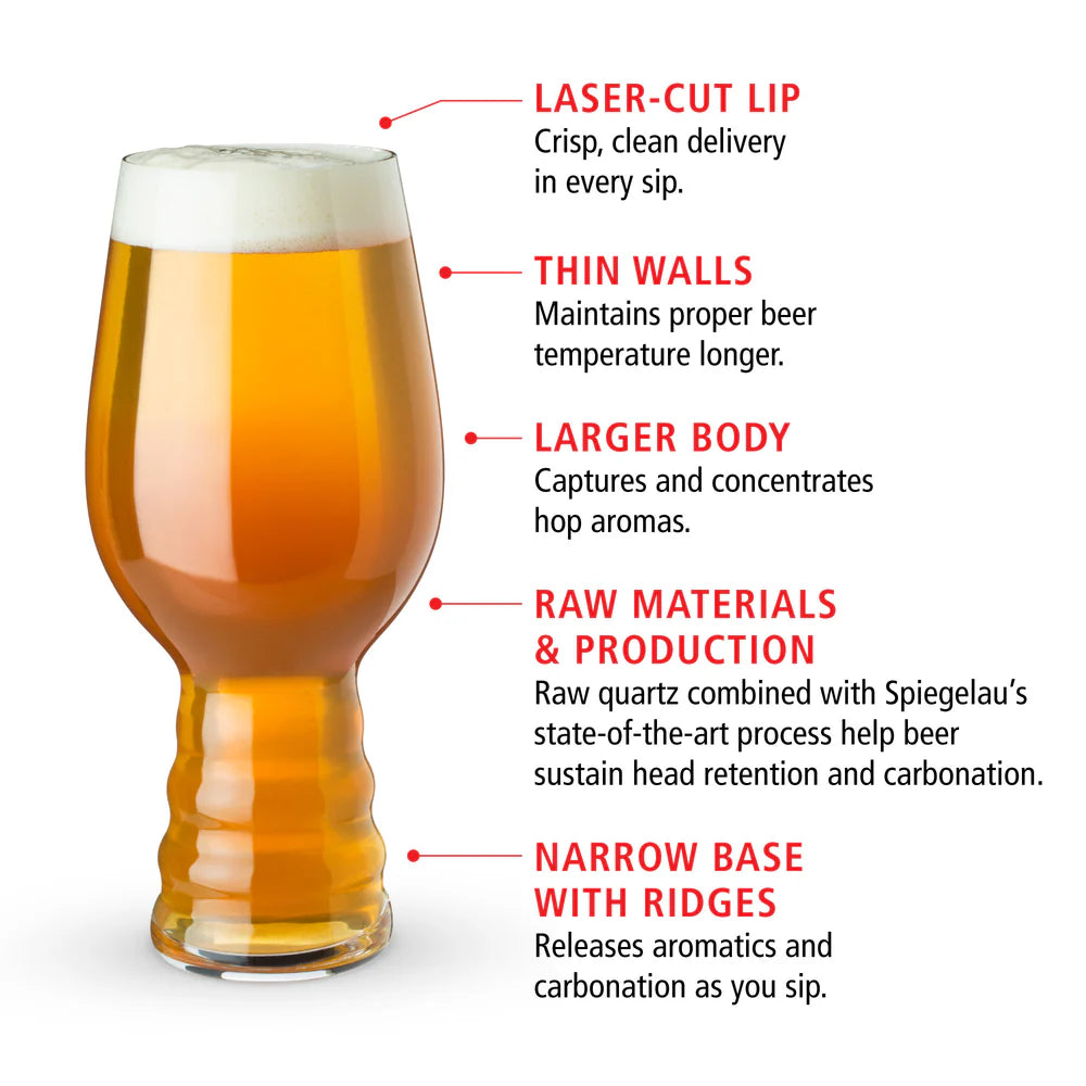 Spiegelau Craft Beer IPA Glasses - 2 set