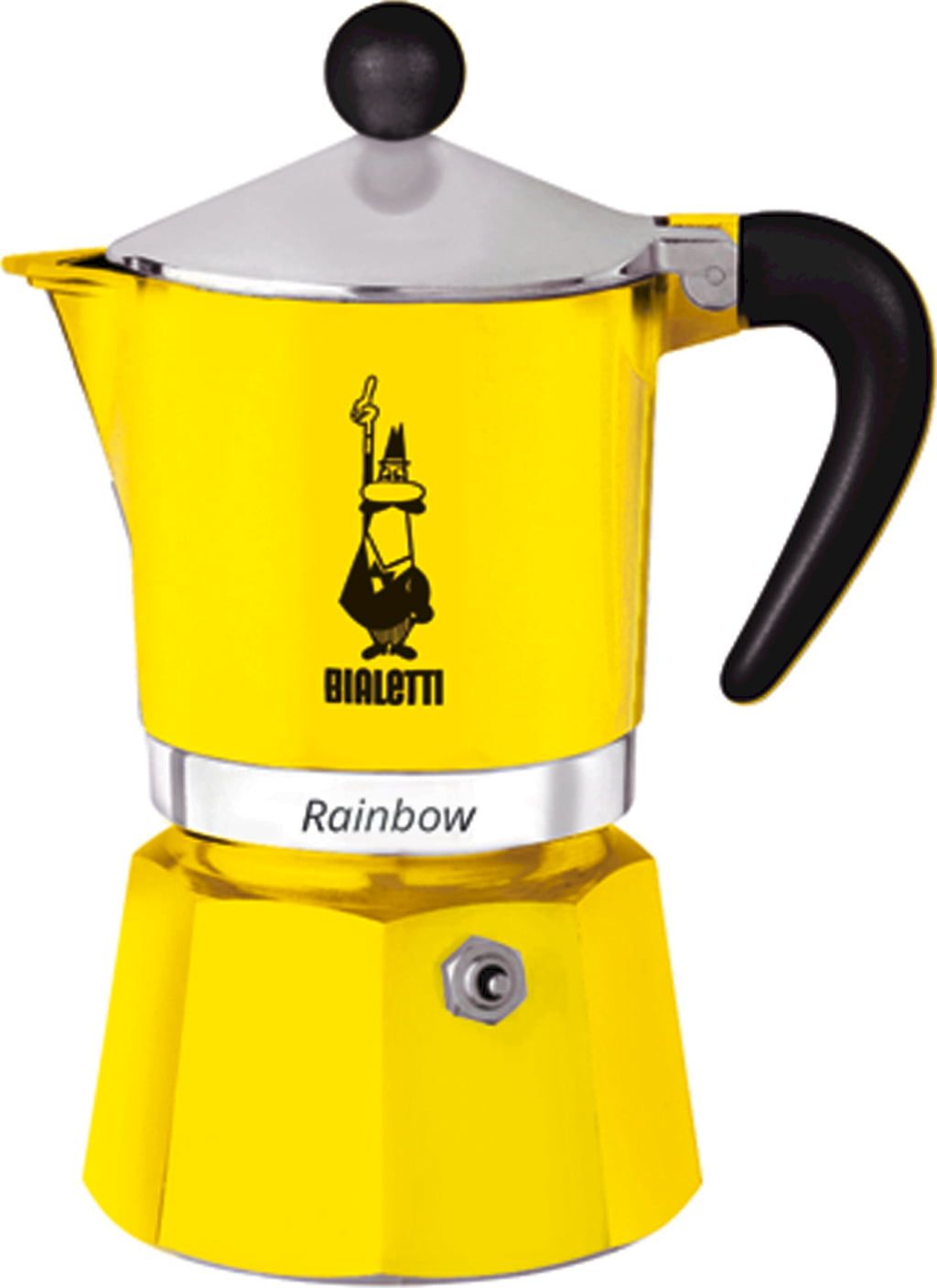 Bialetti Rainbow Moka Express Stovetop Espresso Pot - 6 Cup