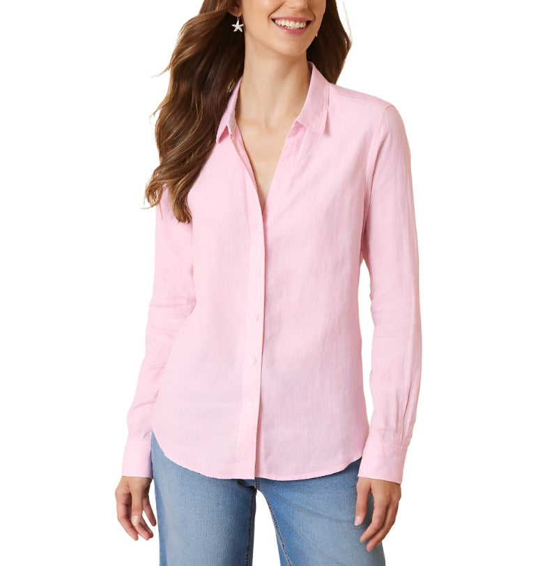 Tommy Bahama Womens Costalina Long Sleeve Shirt