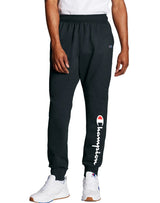 Champion Mens Powerblend Graphic Fleece Jogger Pant