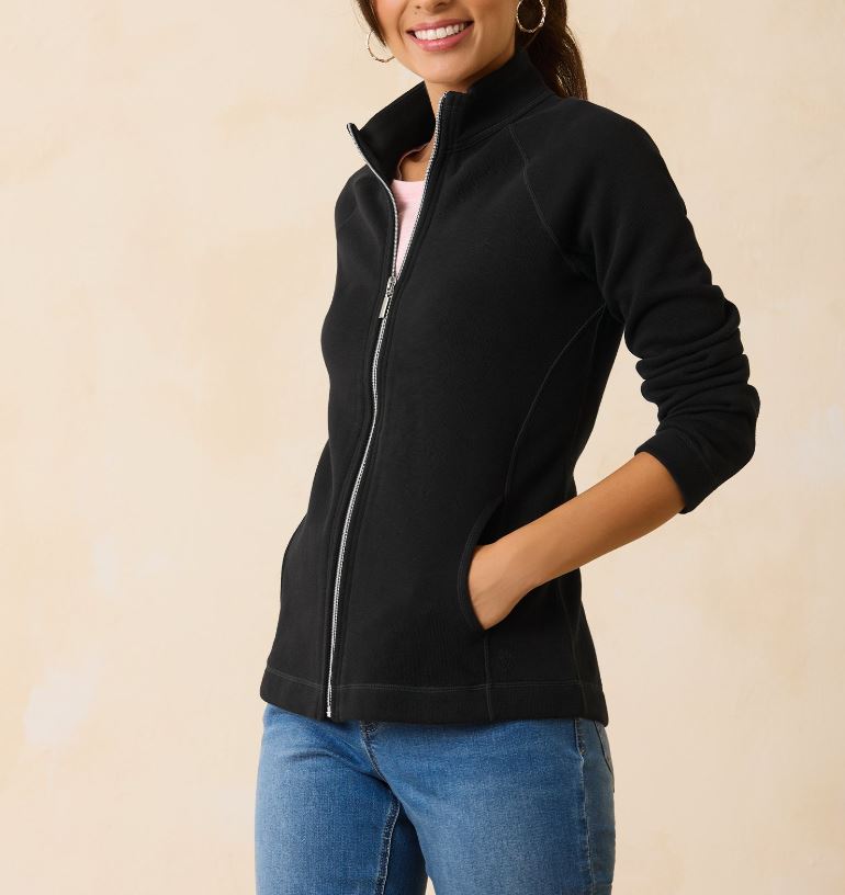 Tommy Bahama Womens Aruba Full Zip Sweatshirt