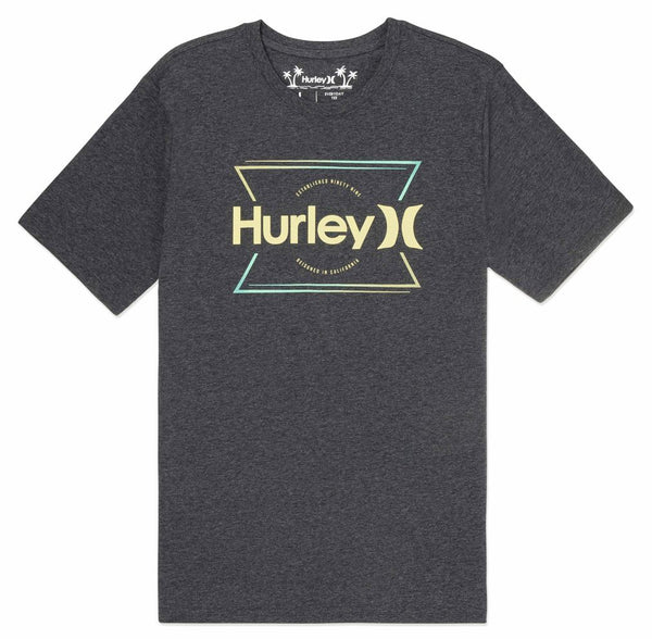 Hurley Mens Everyday Folded Up Short Sleeve T-Shirt