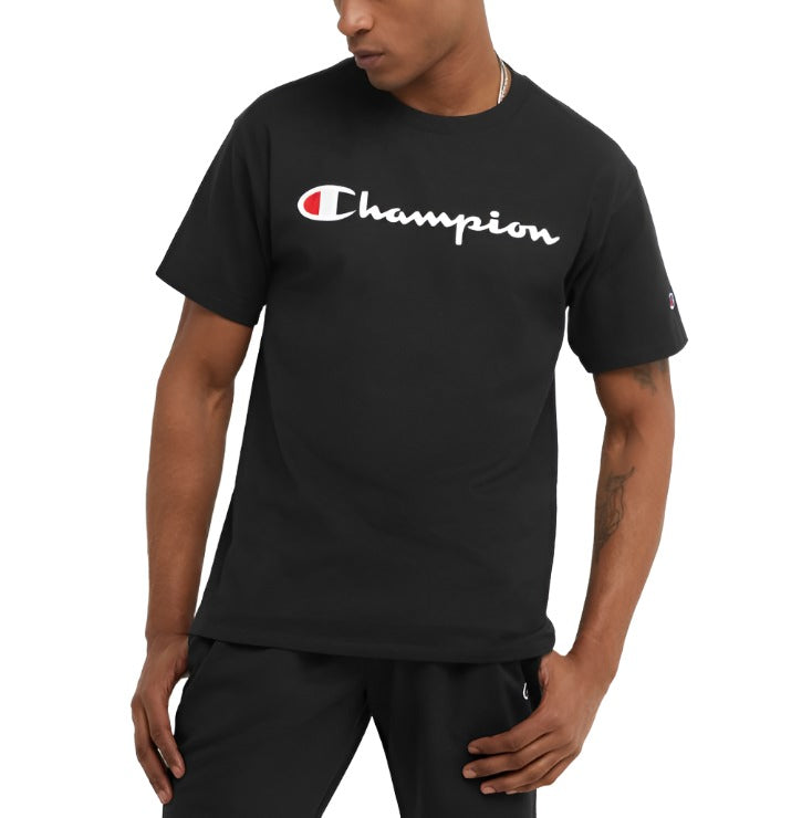 Champion Mens Classic Graphic Short Sleeve Shirt ShopCGX