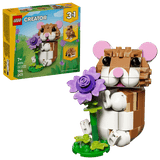 LEGO Creator 3-In-1 Cute Hamster With A Flower