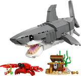 LEGO Creator 3-In-1 Fierce Shark with a Treasure Chest