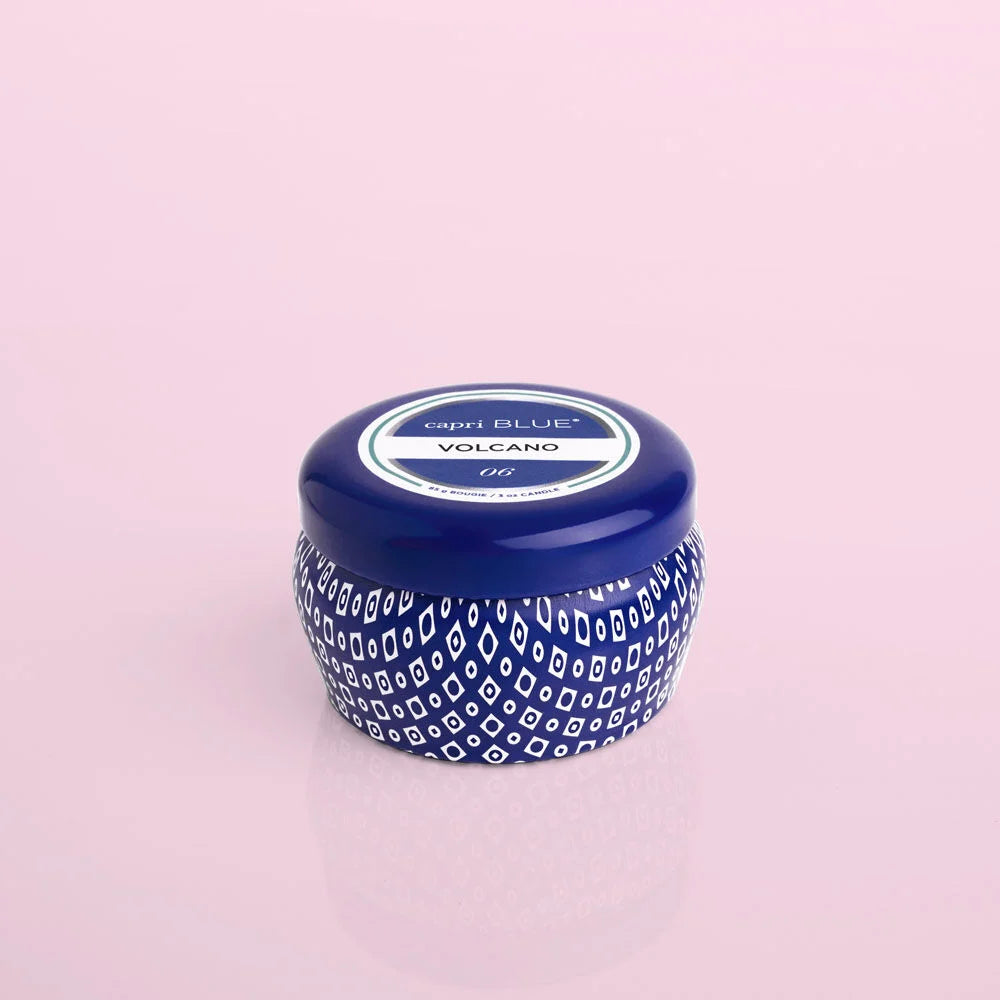 Capri Blue Volcano Blue Mini Tin - 3 oz.