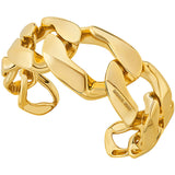Michael Kors Curb Smooth Gold Cuff