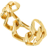 Michael Kors Curb Smooth Gold Cuff