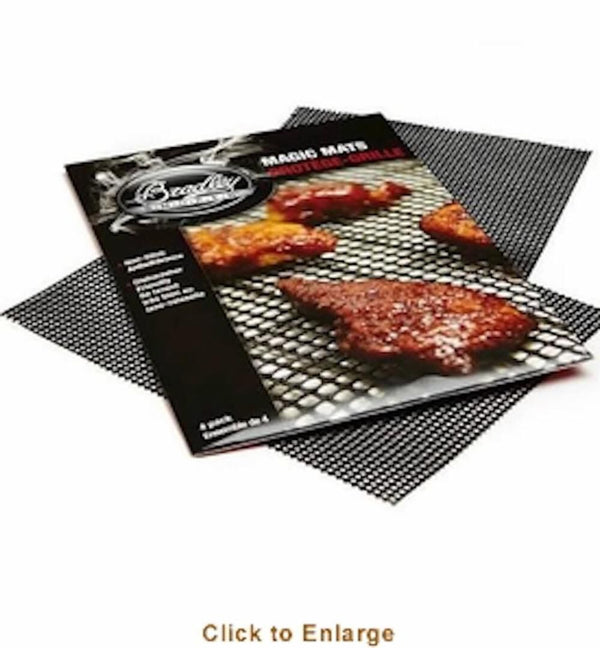 Bradley Smoker Magic Mats Non-Stick Mats - 4 Set