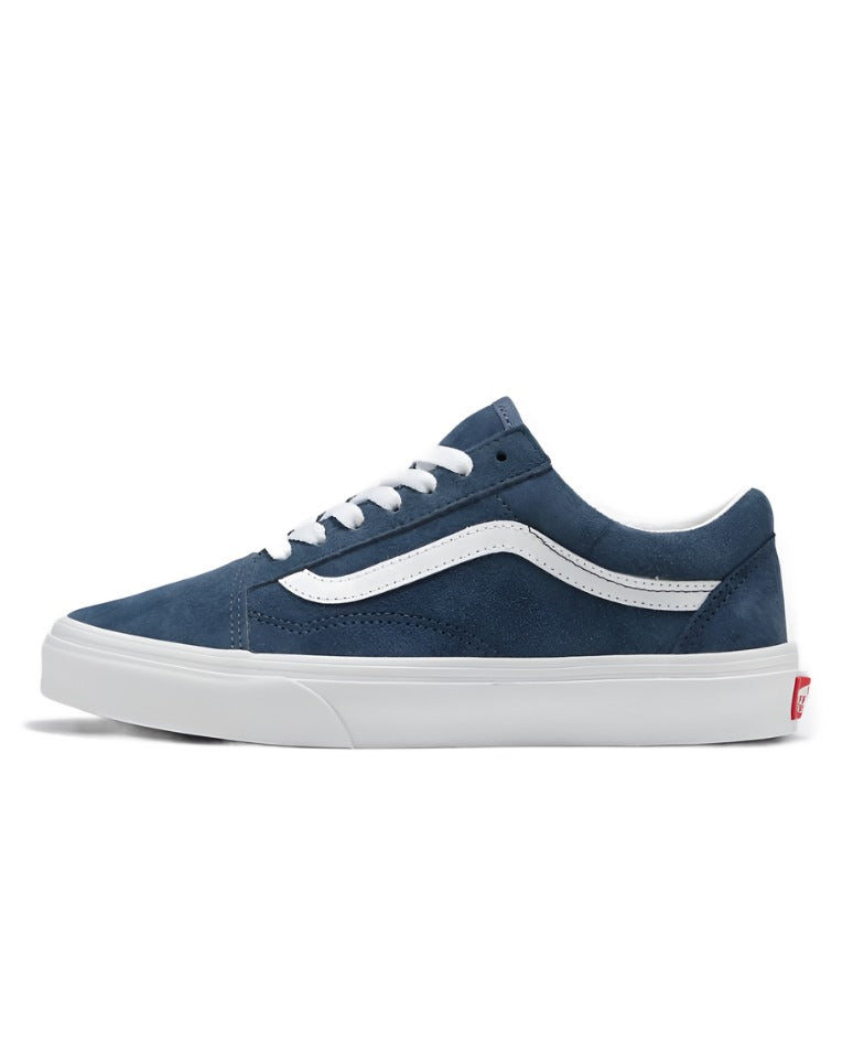 Vans Old Skool Pig Suede Sneakers - Unisex Sizing - Vintage Indigo
