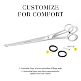 Tweezerman Curved Pet Grooming 9" Shears