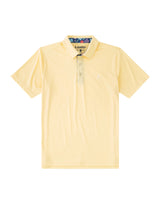 Chubbies Mens The Butter Cream Short Sleeve Performance Polo Shirt