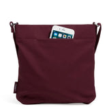 Vera Bradley Triple Zip Hipster Crossbody Bag