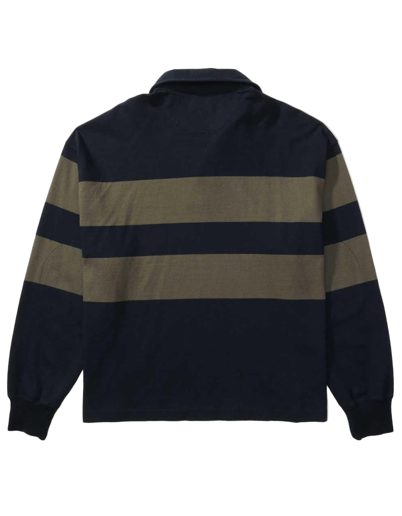 American Eagle Mens AE Long Sleeve Boxy Rugby Polo Shirt