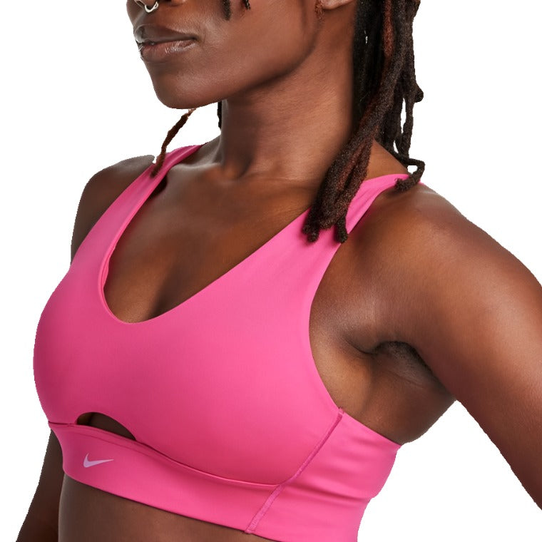 Nike Womens Indy Plunge Cutout Sports Bra