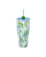 Lilly Pulitzer Stainless Steel Tumbler With Straw