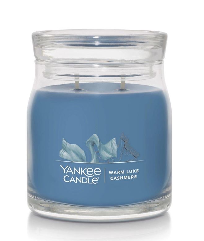 Yankee Candle Signature Medium Jar Candle - Warm Luxe Cashmere