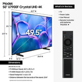Samsung 50" Class U7900 Series UHD 4K Smart Tizen TV (2025)
