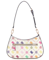 GUESS Emelie Logo Top Zip Small Shoulder Handbag