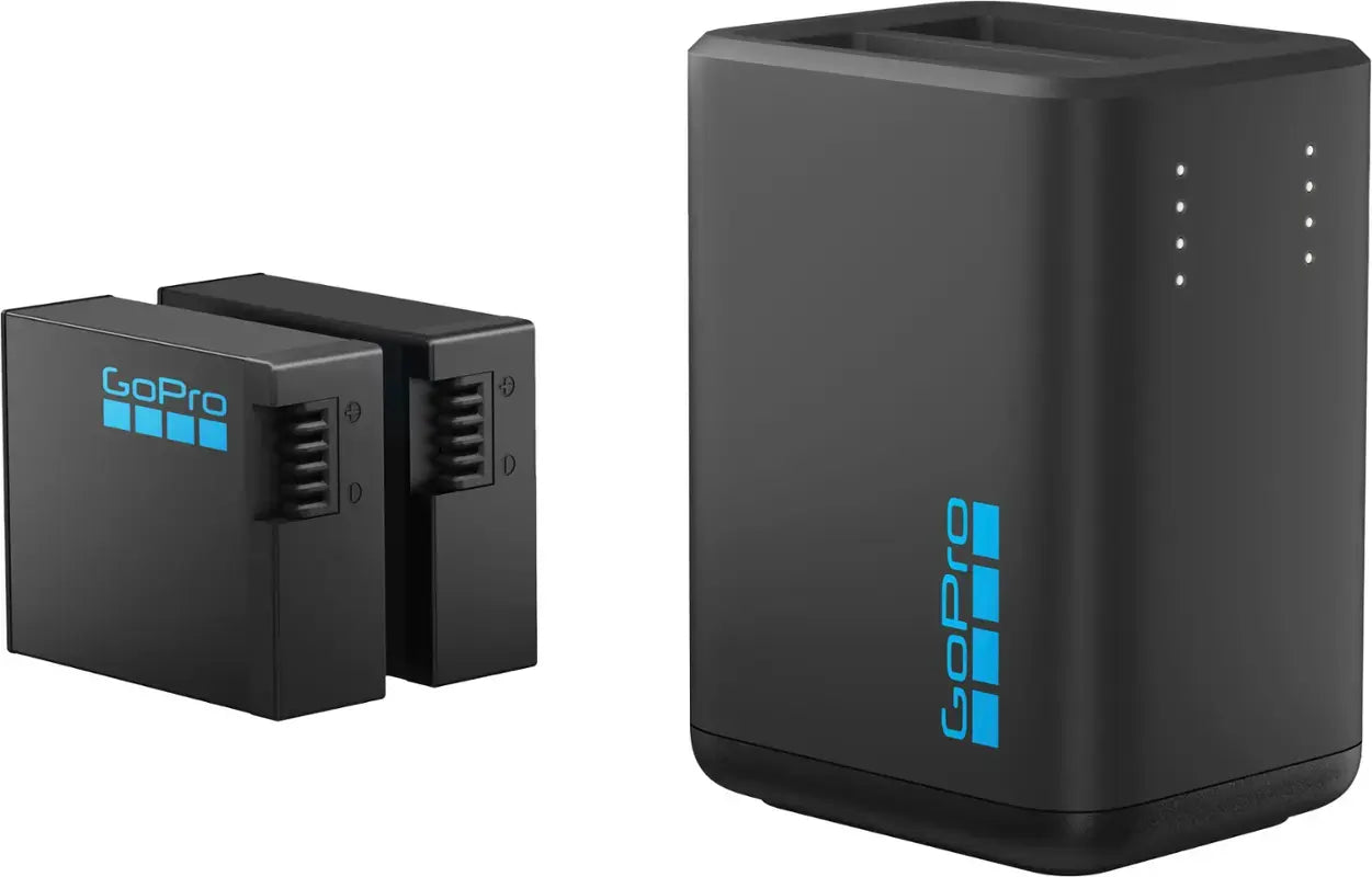 GoPro Dual Battery Charger + 2 Enduro Batteries for HERO13 Black