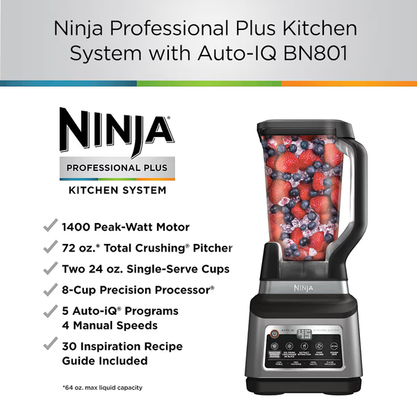 Ninja Professional Plus Kitchen System with Auto-iQ