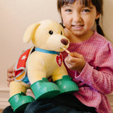 Melissa & Doug Let’s Explore Ranger Dog Plush with Search and Rescue Gear